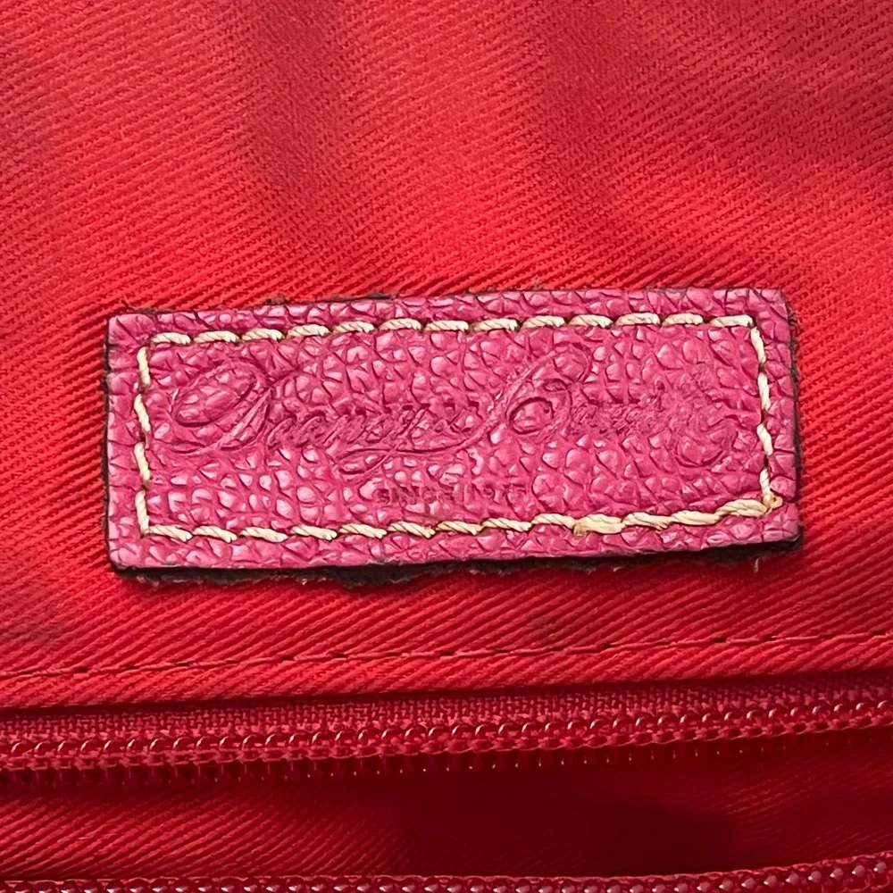 Dooney and Bourke pink leather shoulder bag - Picture 8 of 9